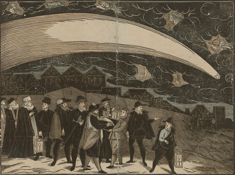 Illustration for article titled Stunning Depictions of Ancient Comets That Scared the Hell Out of Humans